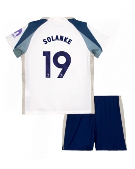 Tottenham Hotspur Dominic Solanke #19 Maglia Gara Casa Repliche 2025-26 Bambino Maniche Corte
